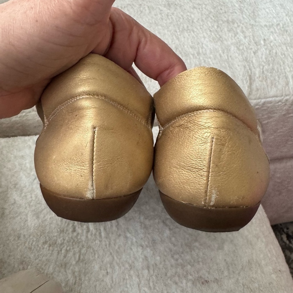 Sesto Meucci Gold Sneakers Athletic-Design - Picture 5 of 12